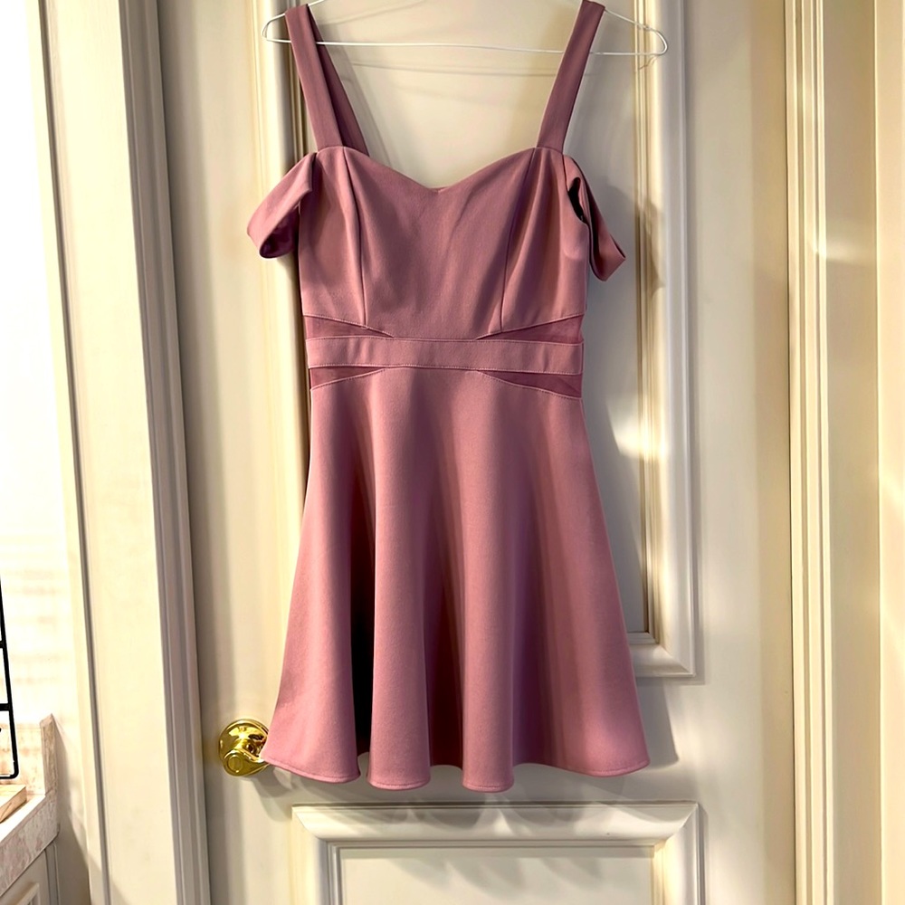 Pink homecoming type dress